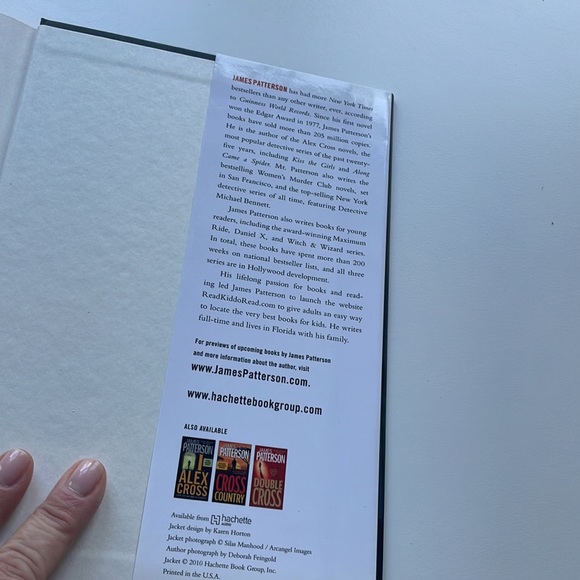 James Patterson: Cross Fire. Hardcover. EUC - Picture 3 of 4